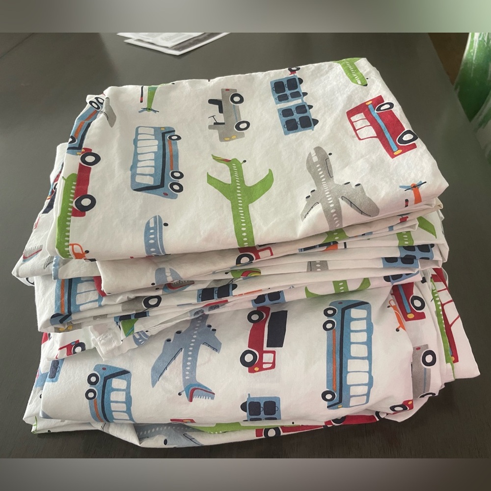 Pottery Barn Kids Brody Organic Sheets - full and twin